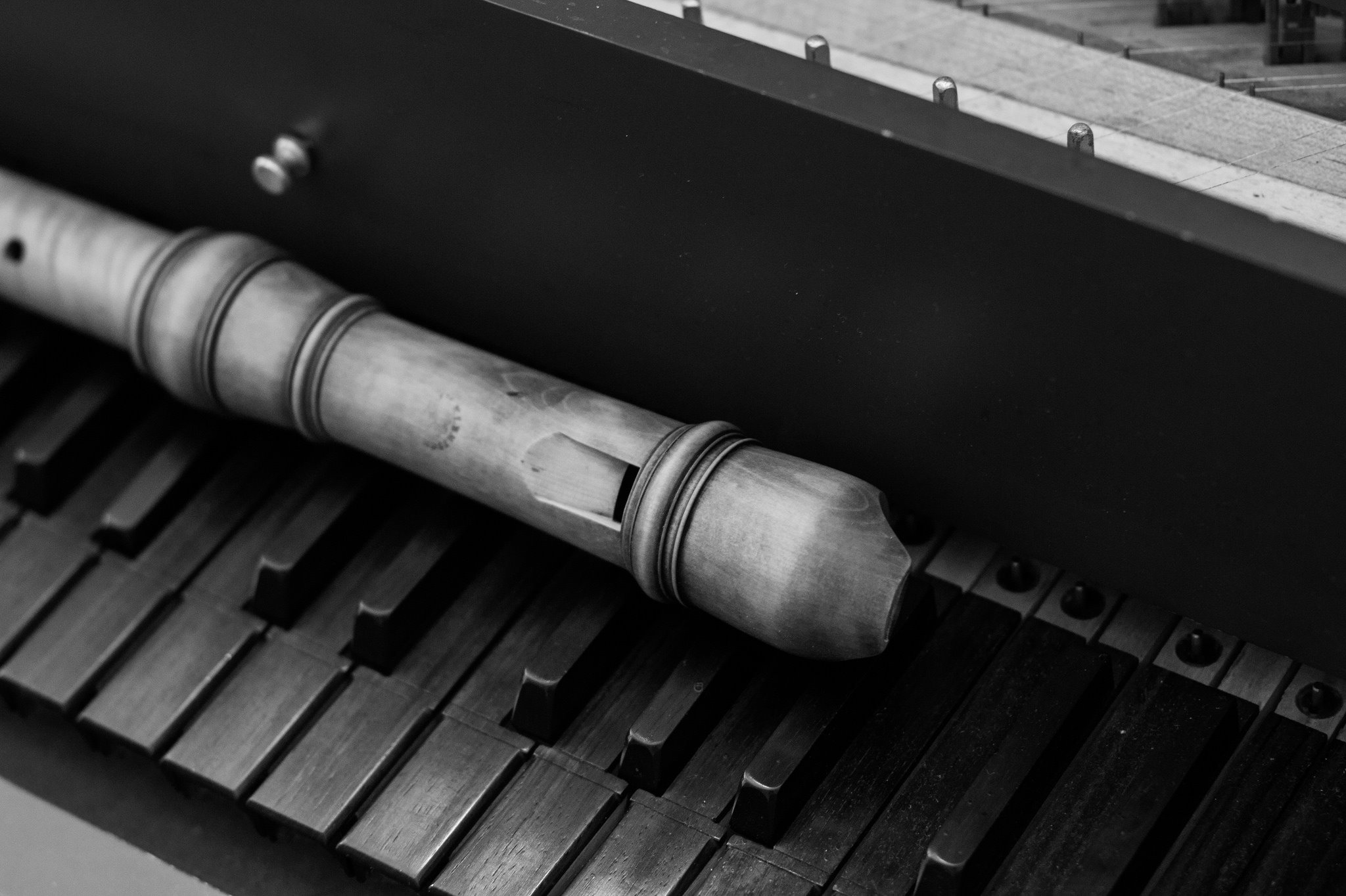 Close up of baroque violin scroll